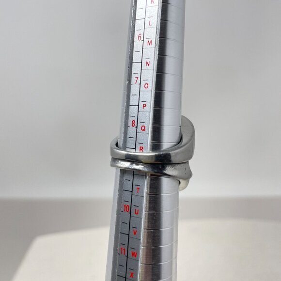 Pirate Skull Ring Stainless Steel Size‎ 9 Biker Goth Punk Metal Silver-Tone - Picture 8 of 8